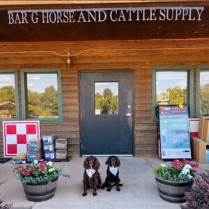 Bar G Horse Supply entrance