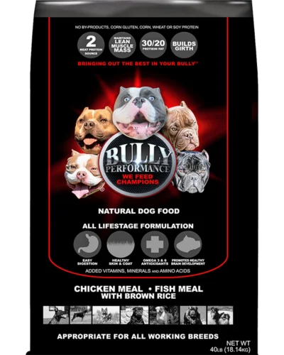 Muscle Big Bully Working Dog Food Bully Max 24/14 High Protein