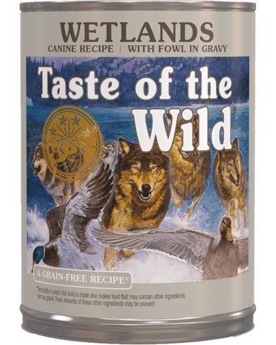 Taste of the Wild Wetlands Canine Recipe, Canned