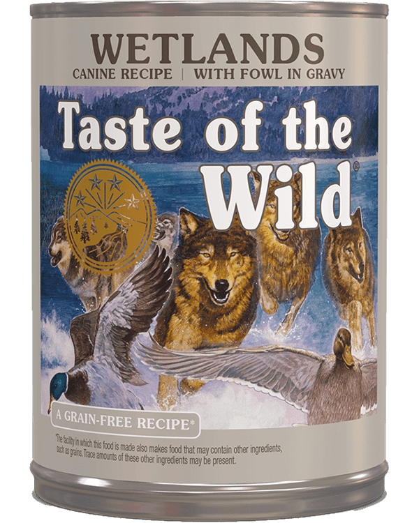 Taste of the discount wild wetlands canine