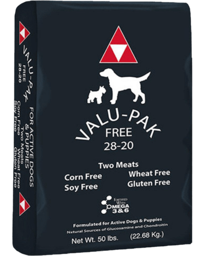 Valu Pak 28-20 Dog Food - Black Bag